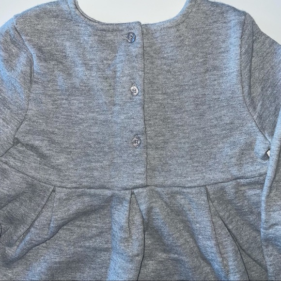 Sold-mmy Hilfiger- Girls sweater dress- Grey SZ 6 - Picture 5 of 9